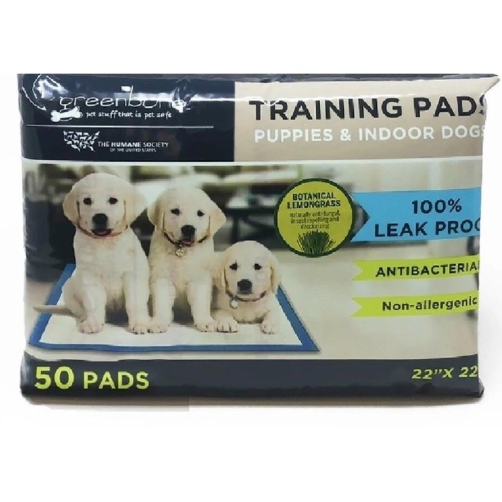 Greenbrier Humane Society Training Pads For Puppies‎ & Indoor Dogs 22"x22" 50ct